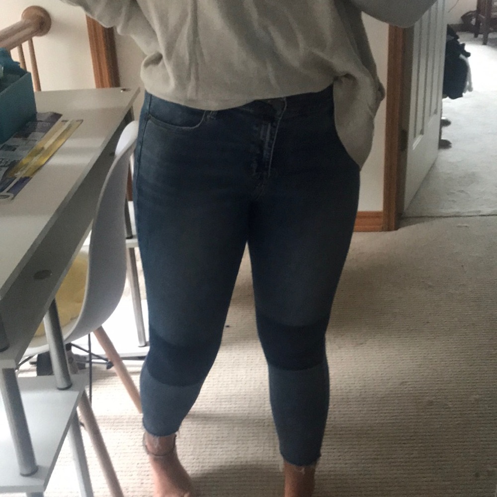 Pacsun Color block Ankle Jeggings